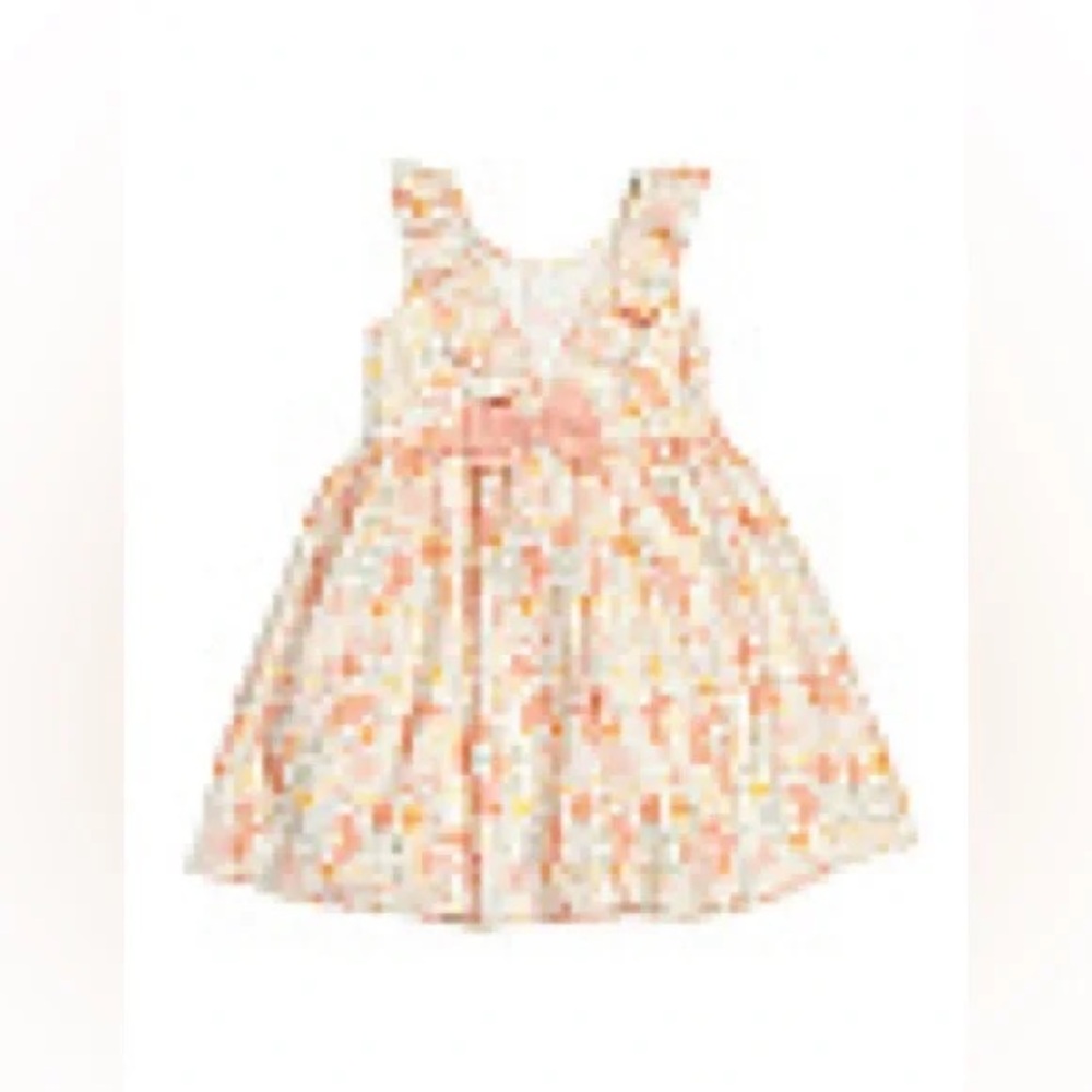💖 THE PRAIRIE | BY RACHEL ASHWELL Toddler Girls Floral Ruffle Popover Dress 4T